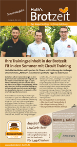 Athlesys in Kooperation mit der Bäckerei Huth - Brotzeit vom 26. Mai 2013